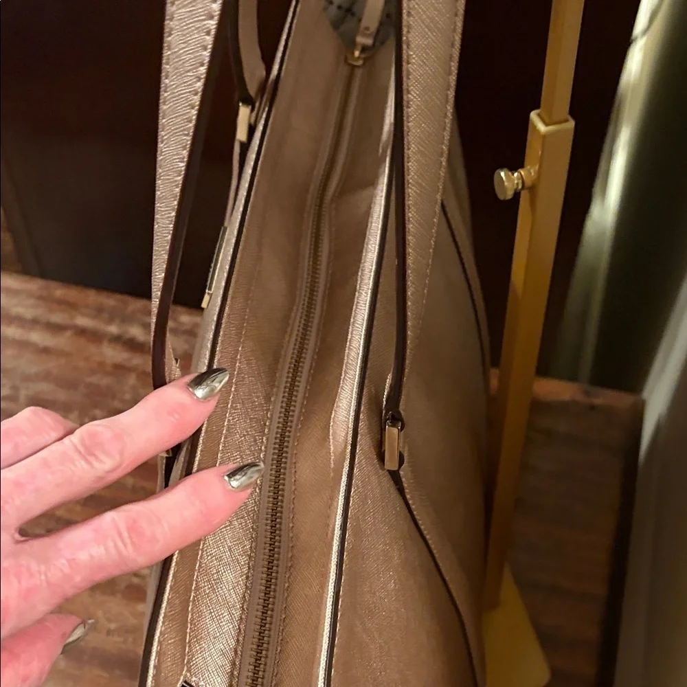 Kate Spade Rose Gold Tote Bag